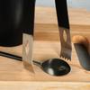 Bar Set Shaker Measuring Cup Strainer Tongs Drinking Spoon 5 Pcs.