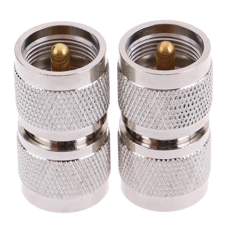 1X N Male Plug To Uhf Pl-259 Pl259 Male Straight Radio Rf Adapter Connector