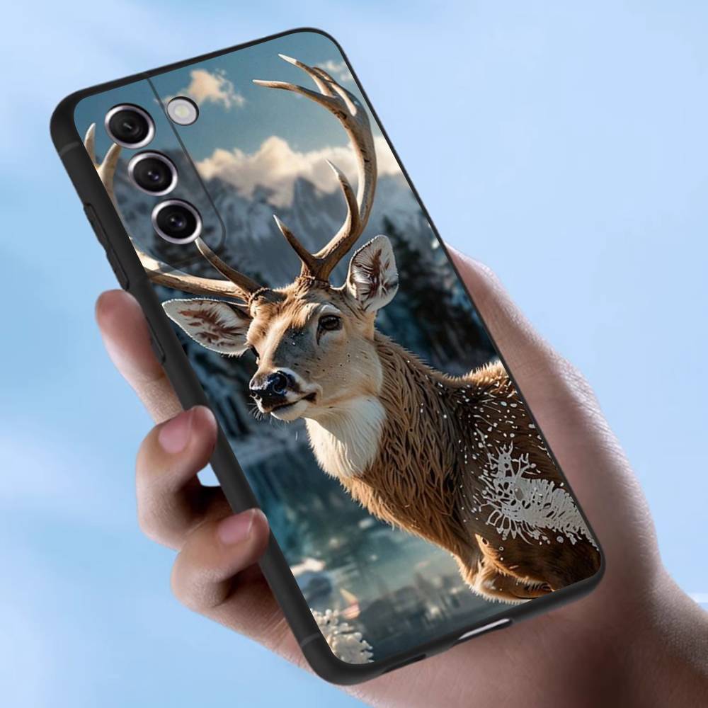 

Deer Hunting Camo Case For Samsung Galaxy Case S25 S23 S22 S21 S30 S20 S10 Ultra Plus FE TPU Soft Cover Samsung S20 FE