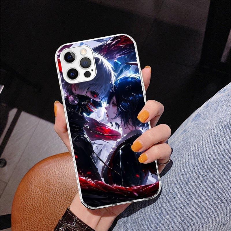 G-Ghoul Tokyo Touka Kirishima Phone Case For iPhone 17 Air 16 Pro Max 16E 15 + 14 Plus 11 12 13 Mini 7 8 SE Gift Print Cover Fun