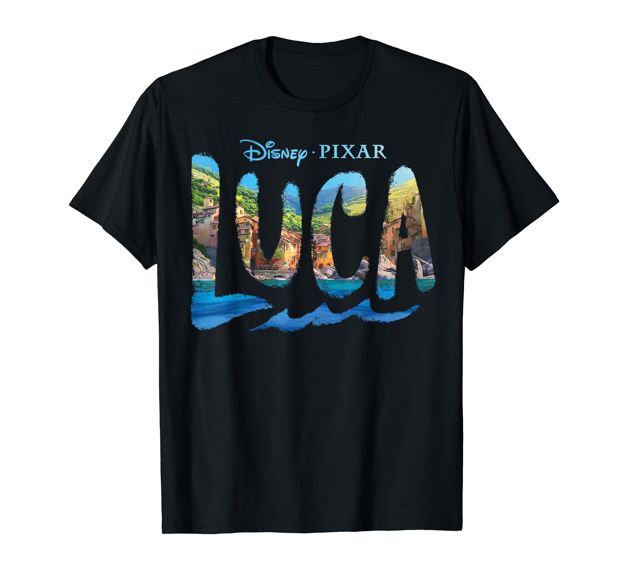 

Disney and Pixar Luca Films Logo T-Shirt