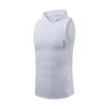 Men's Quick-Dry Hooded Sleeveless Running Vest - Breathable Fitness Top