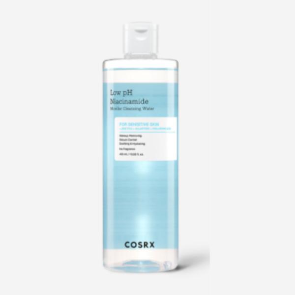COSRX Mildly Acidic Niacinamide Micellar Cleansing Water Brightening & Gentle Makeup Remover 400ml