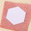 600Pcs Hexagon Paper Piecing Paper for Patchwork Quilting 6 Different Size Paper Piecing Shapes Quilting Templates