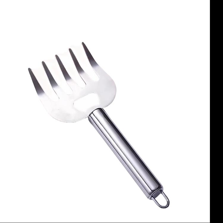 Osłona dłoni ze stali nierdzewnej w kształcie łapy niedźwiedzia - Chroniąca przed oparzeniami, antypoślizgowa, odporna na przecięcia narzędzie kuchenne dla początkujących