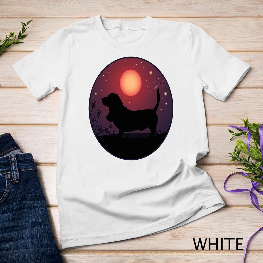 

Basset Hound Gifts For Women Men and Kids Unisex T-shirt 4XL