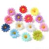 Mori Sonnenblume & Chrysantheme Seidenblumen für Foto-Requisiten & DIY-Bastelarbeiten