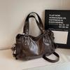 2025 Retro Europäische & Amerikanische Große Kapazität Umhängetasche & Handtasche für Damen