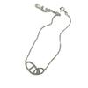 S925 Sterling Silver Diamond Pig Nose Bracelet for Women - Simple, Versatile, High-End Feel, Light Luxury