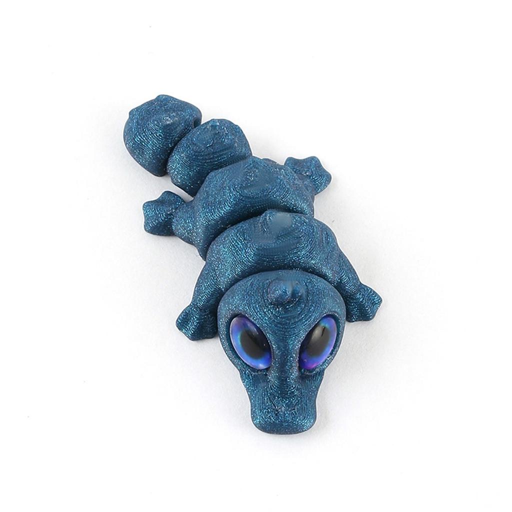 3D Printed Multi-color Real Eyes Movable Eyeballs Gradient Hand-made Model Animal