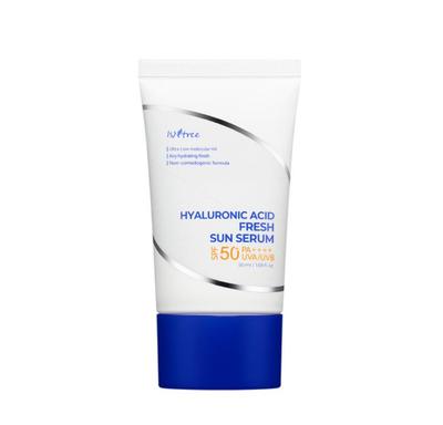 Siero Solare Fresco all'Acido Ialuronico SPF50+ 50ml – Protezione Solare Coreana Idratante Leggera