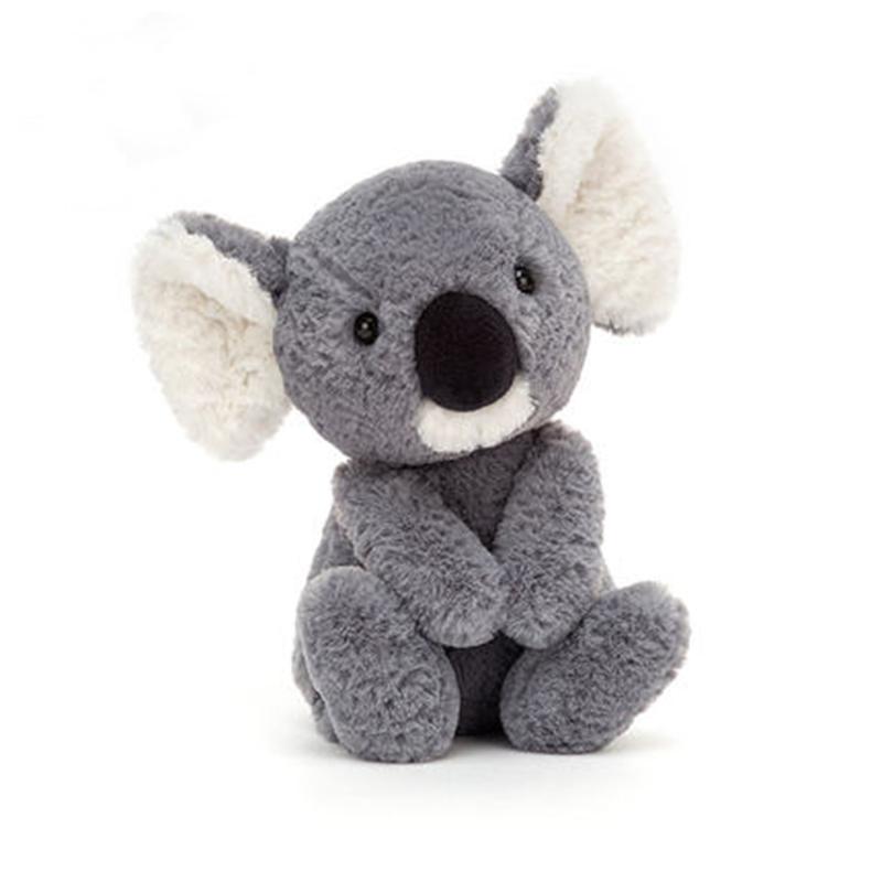 JELLYCAT Jungle Animals Series Tombao Taft Koala Wombats Soothing Doll Plush Doll 20cm High
