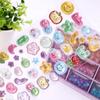 1 Pc Cute Creative Candy Rabbit Drop 3D Relief Stickers Scrapbooking Diy Diary Stationery Sticker Decor Cute Aesthetic Stickers