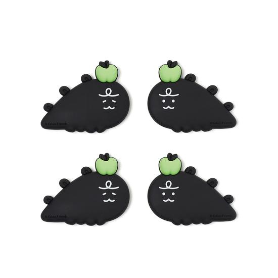 

KAKAO FRIENDS Защита двери автомобиля_Черный Джорди 4 шт.