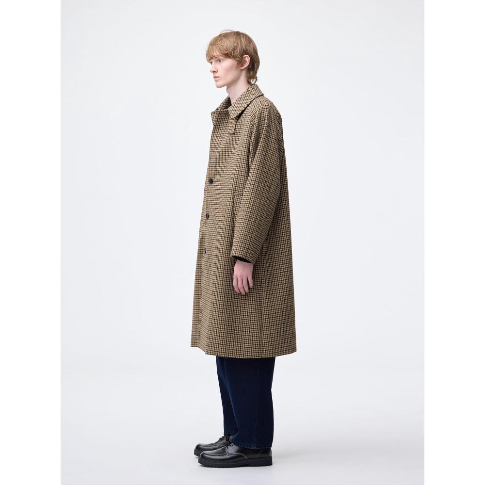 GU by Uniqlo Cozy Melton Balmacaan Coat