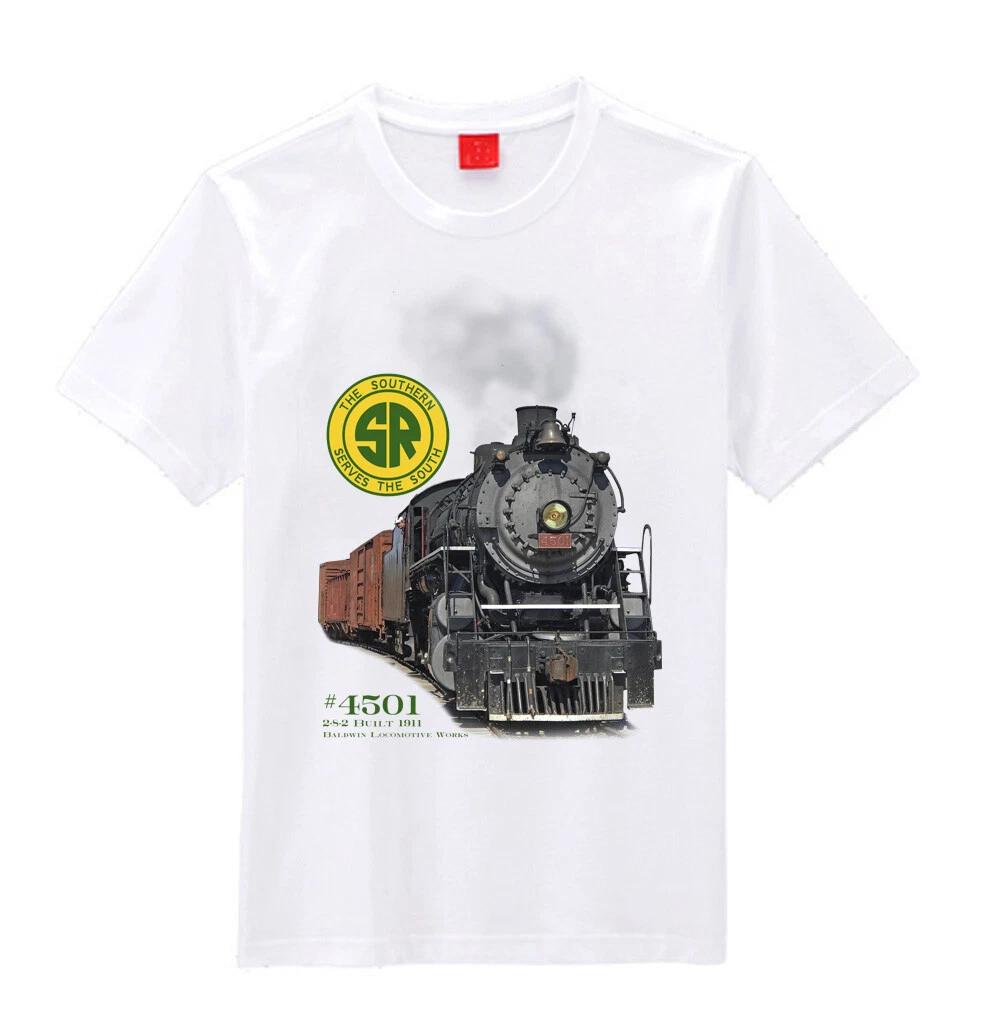 Southern Railway 4501 Steam Engine Train T-shirts M