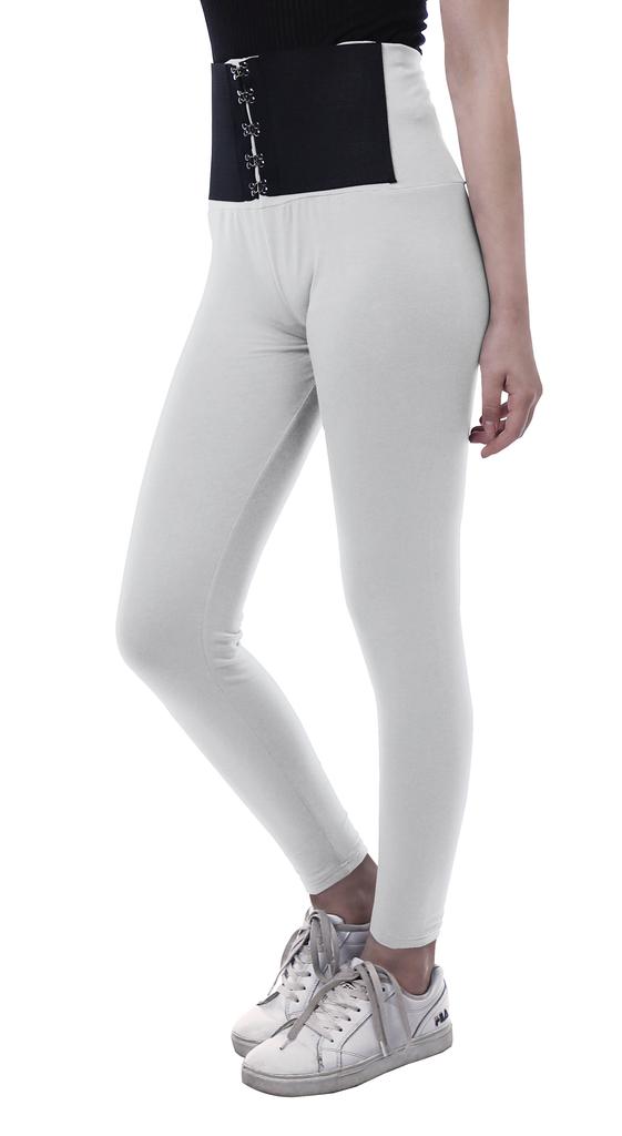 Moomaya High Waisted Yoga Pants For Women Corset Style Trendy Workout