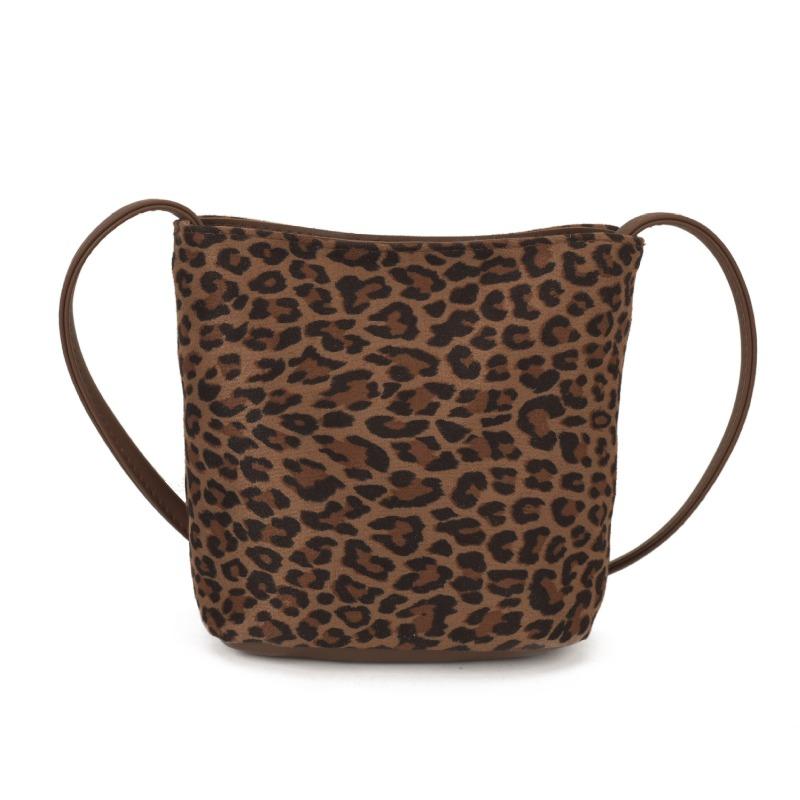 New matte suede bucket bag women s niche design large capacity retro shoulder messenger bag