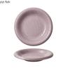 Cream Style Ceramic Stone Pattern Dining Plate Dessert Dish Cake Plate Steak Plate Salad Plates Rice Bowl Creative Tableware