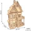 3D Wooden Puzzle Saint Basil's Cathedral Building House Kits Castle Villa Model Jigsaw Teen DIY Toys For Children Kids Gift