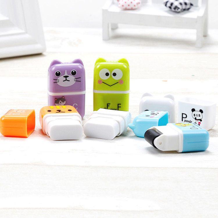 Kawaii Stationery Creative Roller Eraser Cute Cartoon Rubber Student Kids Gifts
