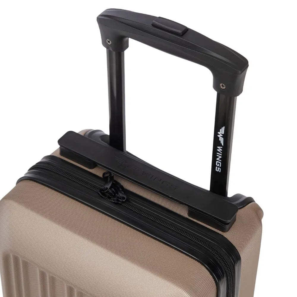 Wings Free Carry On Harrier Champagne Cabin Suitcase