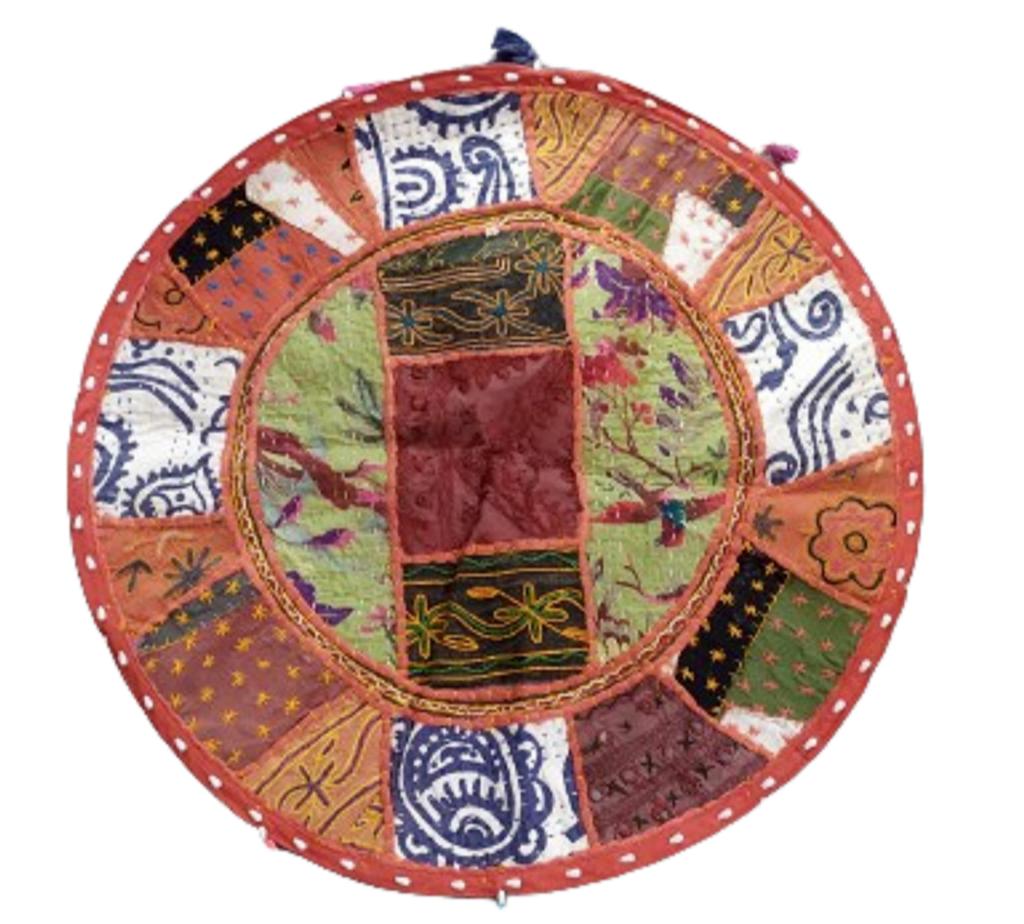@ Indian Traditional Round Floor Mat Multi Colour For Home Deoration MJ-260-60%OFF