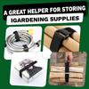 Hook and Loop Straps with 24 Buckles Adjustable Reusable Cable Strap Arbitrarily Free Cut Length Fixing Nylon Cinch Strap