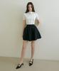 Riorg Fra Nylon Balloon Mini Skirt Black