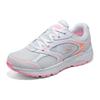Skechers Go Run Consistent Round Toe Lace-Up Low-Top Running Shoes Women sneaker White Pink 896225-WPK