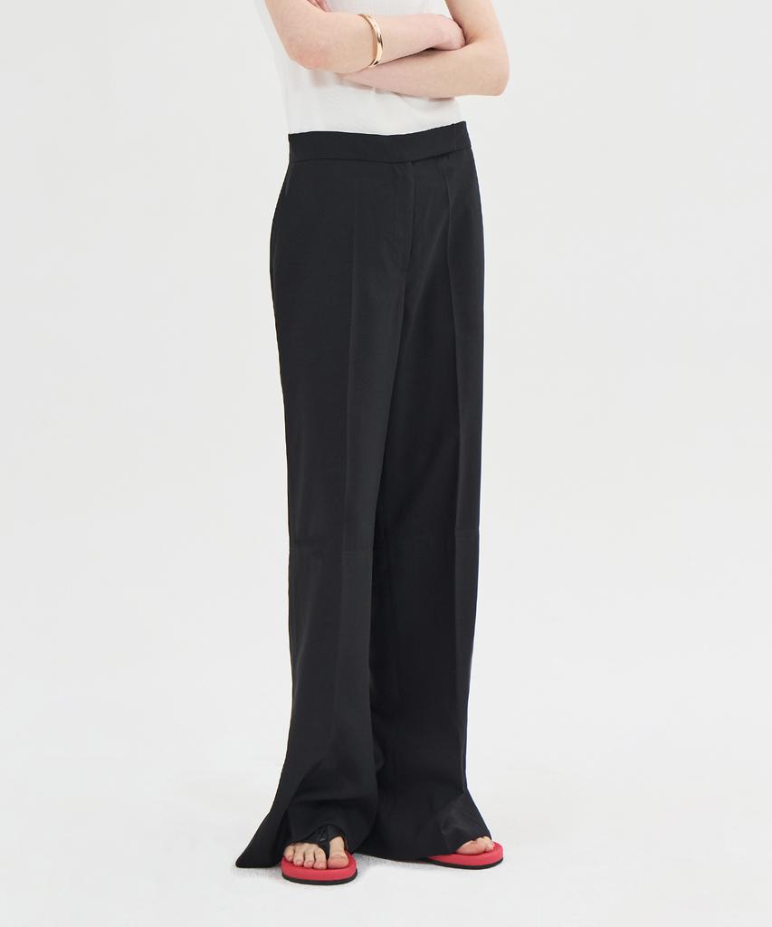 PINBLACK Slit Straight Pants