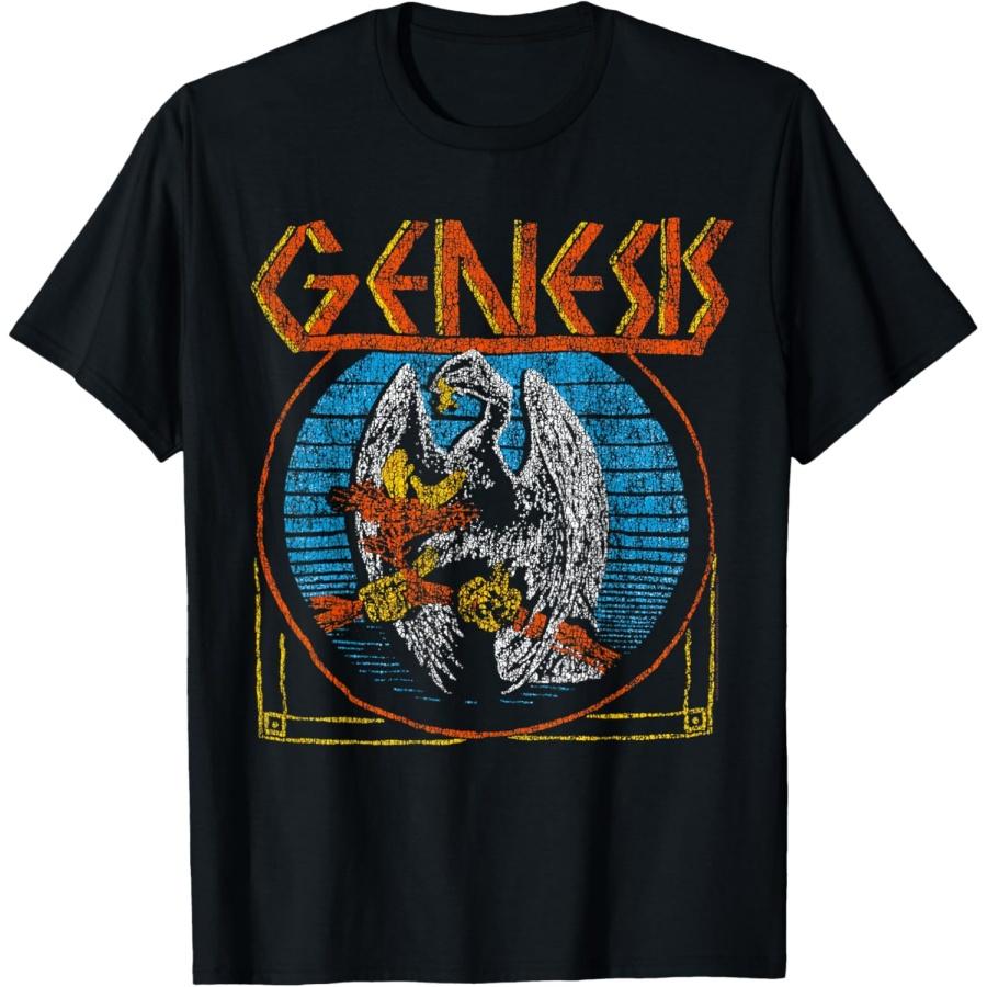 

Genesis Black Distressed Bird Graphic T-Shirt XXXXXL чорний