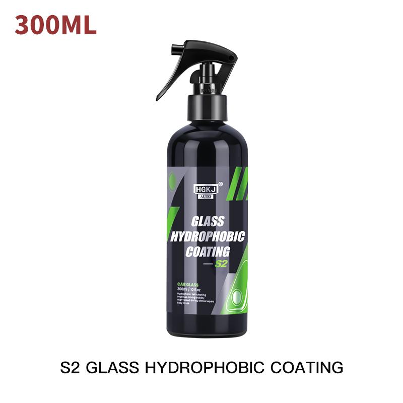Anti-Rain for Cars Glass Water Repellent Spray Long Lasting Ceramic Windshield Nano Hydrophobic Protection Coating HGKJ S2