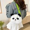 Versatile New Cartoon Panda Plush Handheld Doll Versatile Diagonal Cross Bag