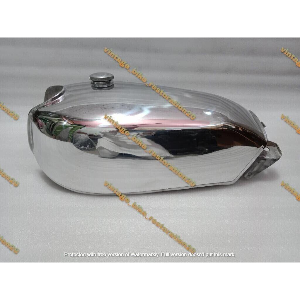 Yamaha 250 DT DT250 Enduro Steel Chrome Fuel Petrol Tank Gas 1977-1979 |Fit