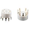 Reliable Ceramic 9Pin B9A PCB Tube Socket for 12AX7,12AT7,12AU7,ECC83,ECC82 for Home Studio Use 9pin Vacuum Tube Socket