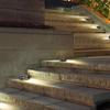 LED Waterproof Outdoor Turtle Back Step Light: In-Ground, Side-Emitting Walkway Illumination