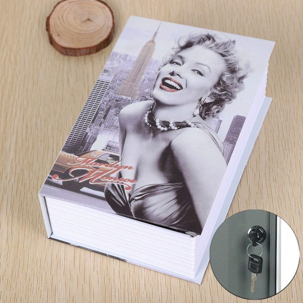 Dicționar de securitate de carte simulată cutie de bani din metal de siguranță cutie de depozitare nouă