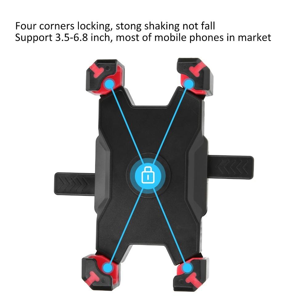 Fits 3.5-6.8 Inches E-bike Phone Mount Cycling Navigation Bracket  Motorcycle Riding