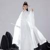 Hanfu-Paaranzug im Stil der chinesischen Wei- und Jin-Dynastie mit Kreuzkragen