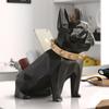 Resin Dog Figurines Home Décor Office Table Storage Bin Accessories For Lliving Room Organizer Ornaments Sculpture Statue