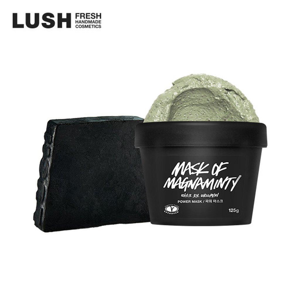 

[LUSH] Clear skin set (Mask of Magnaminty 125g+Charcoal)
