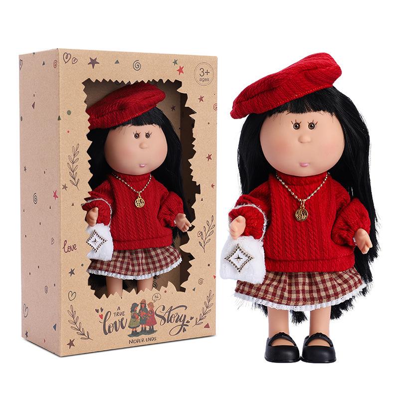 24cm Princess Mia Potato Doll Gift Box Set: Dress-up Barbie Doll for Girls