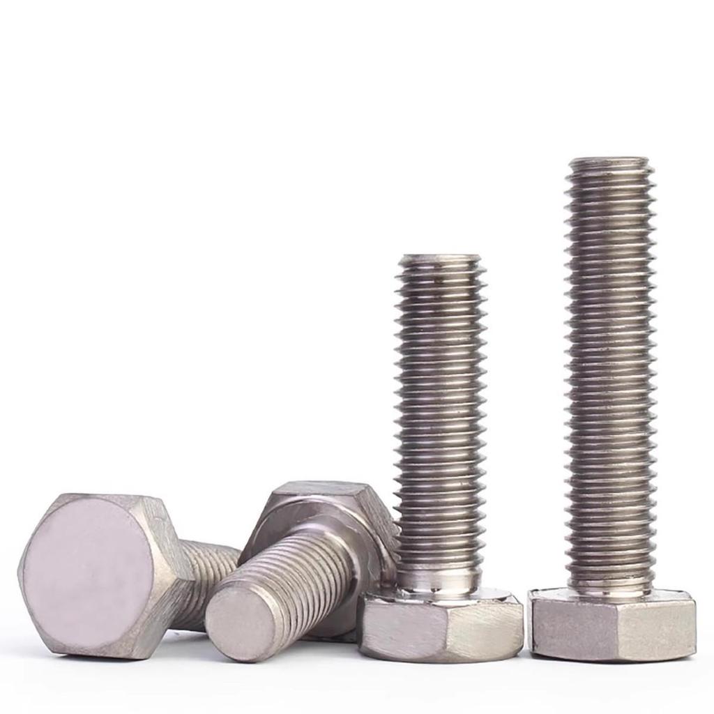 201 Stainless Steel Hex Head Fully Threaded Bolt Rod (M4-M16)