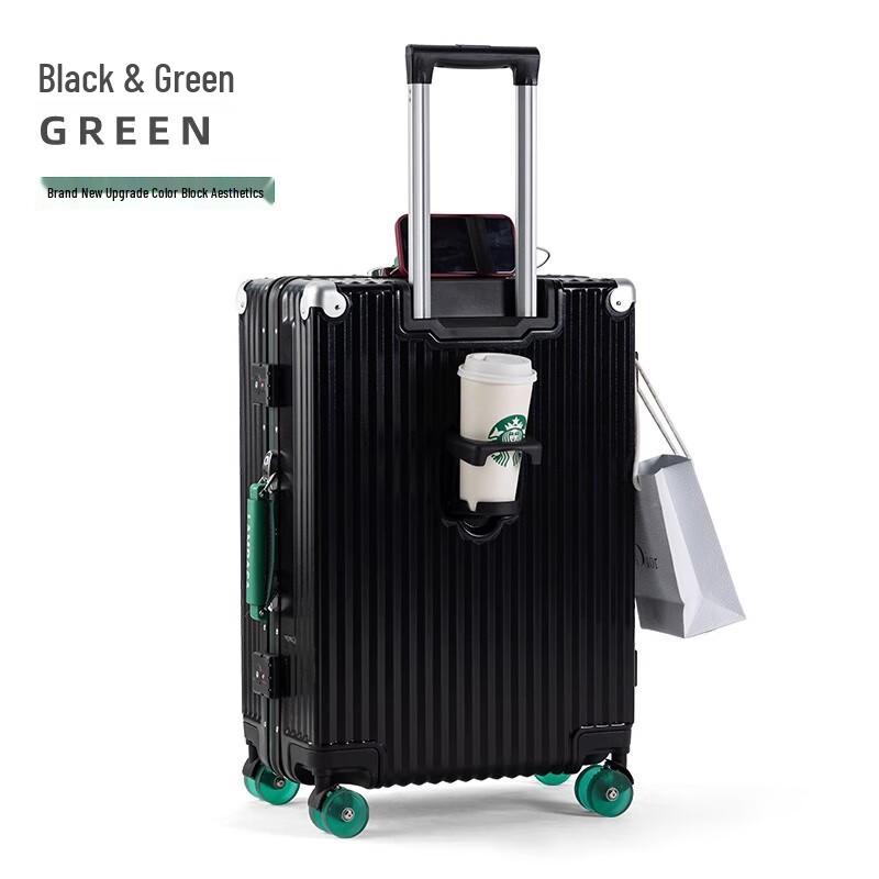 TianYin Aluminum Frame Hardshell Luggage 28 inches