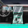 GAC Trumpchi E9 Interior Protection Film for Navigation, Dashboard, and Gear Shift.