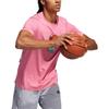 Set In Sleeve T Shirt Men's Pink HB5482