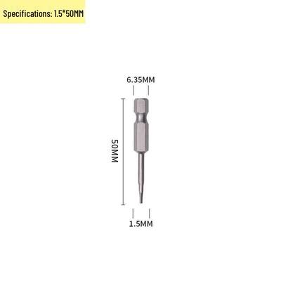 Extended Magnetic Hex Power Screwdriver Bit