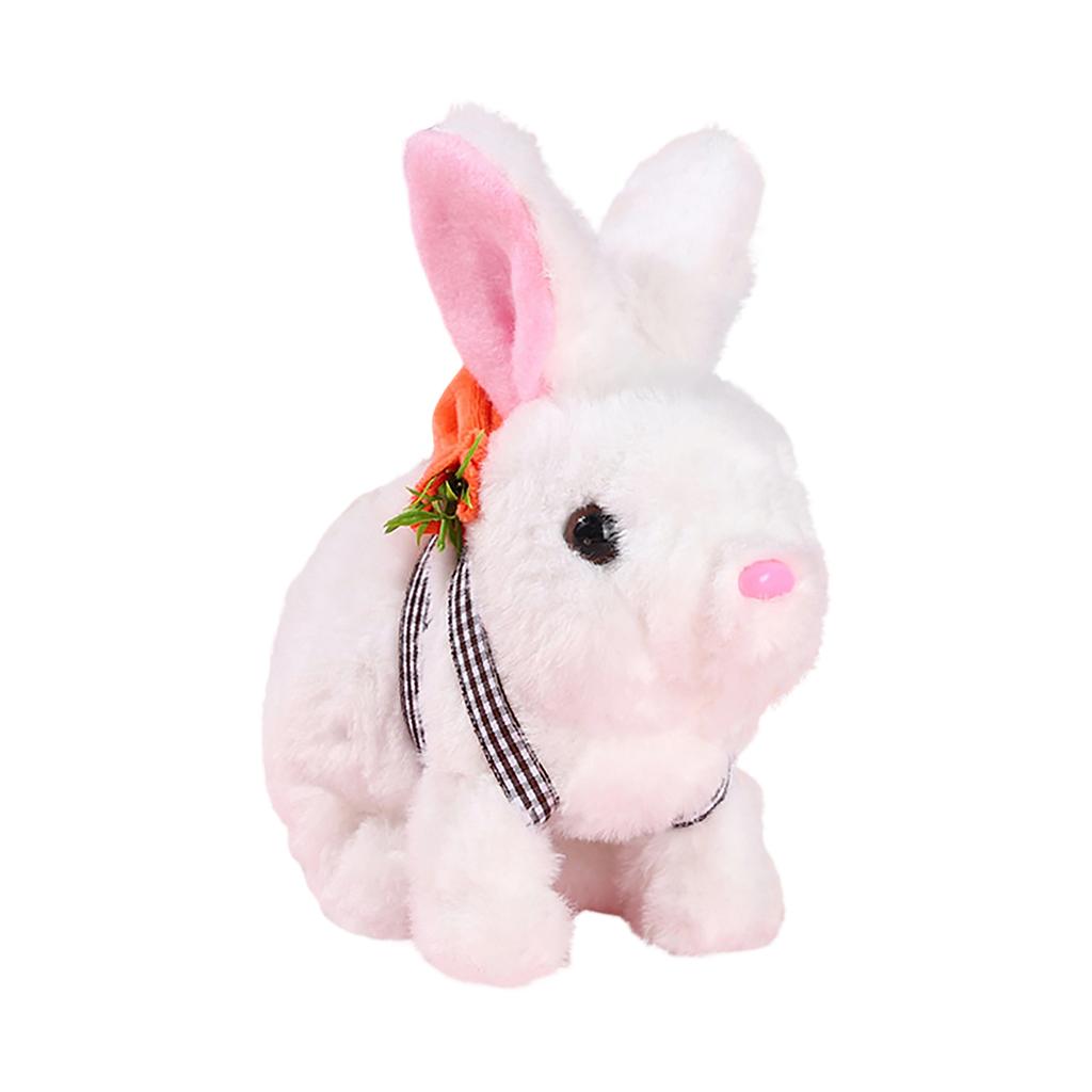 Bunny - My Realistic Bunny Toy - Realistic Interactive Bunny Toy - Jumps, Twitches And Shakes Ears, Lifelike Bunny Moves, Happy Bunny