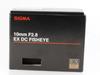 SIGMA 10mm EX DC FISHEYE HSM Single Focus Fisheye Lens for Pentax F2.8 (APS-C only) (Product Code 477615)